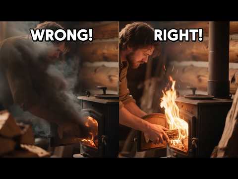 Burning Firewood Wrong? You’re Wasting 30% of Your Heat (Do This Instead)