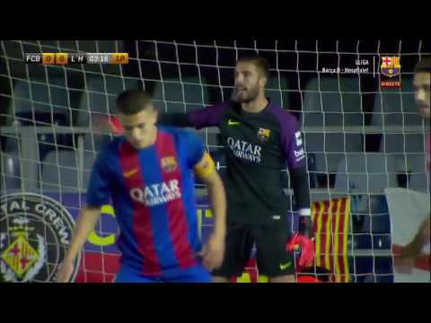 Barcelona B FC vs L'hospitalet 26/11/2016 full match