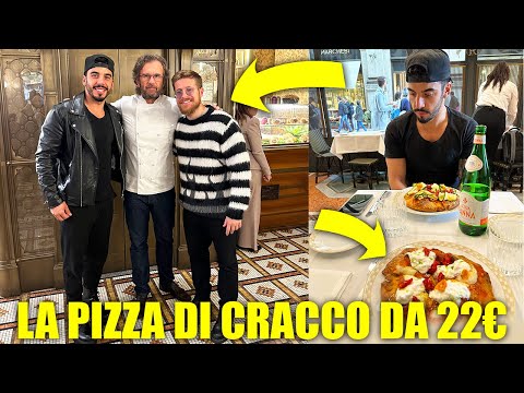 MANGIAMO LA PIZZA DI CARLO CRACCO DA 22 € - SONO MOLTO DELUSO PERCHÈ CRACCO MI HA RISPOSTO MALE!