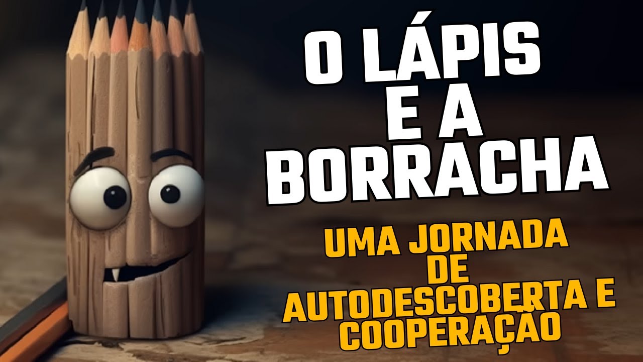 O Lápis e a Borracha: Uma Jornada de  Autodescoberta e Cooperação