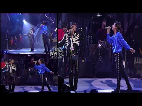Rolling Stones  - Salt Of The Earth - feat Axl Rose And Izzy Stradlin , Oct. 18, 1989, 3 Angles Mix