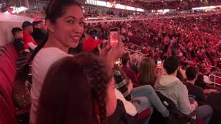 United Stadium Section 119, Row 19, Seat 15 - Introduction of Starting Lineup for the Chicago Bulls