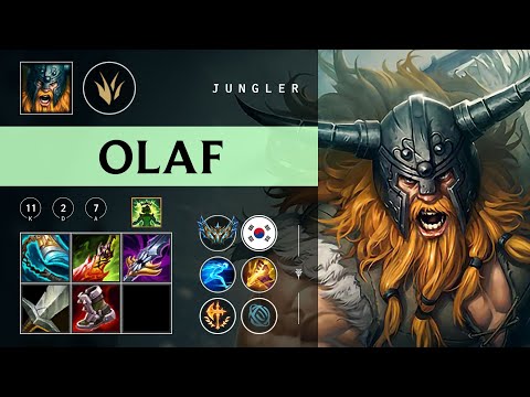 Olaf Jungle vs Nunu & Willump - KR Challenger Patch 26.02