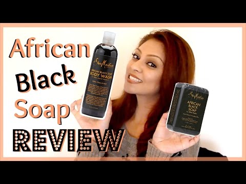 HOLY GRAIL for Body Acne!!! │ Shea Moisture African Black Soap and Body Wash Review Video