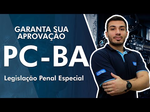 Aula de Legislação Penal Especial - PC BA - Garanta sua aprovação - Alfacon