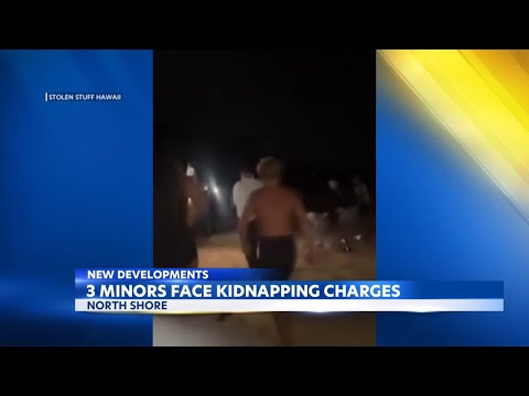 North Shore beach assault leads to kidnapping arrests of 3 juveniles