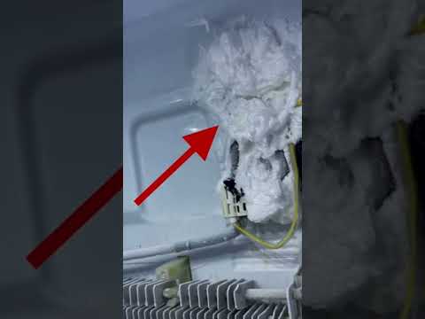 Samsung Refrigerator Ice Build Up FIX! #appliancerepair #refrigeratorrepair #samsungrefrigerator