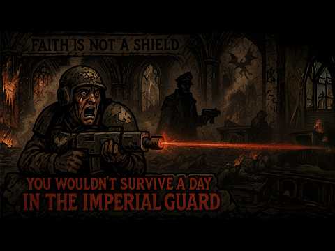 You Wouldn’t Survive a Day in the Imperial Guard