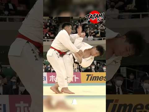 フェイントからの完璧な大外刈！🔥 #柔道 #柔道整復師 #judo