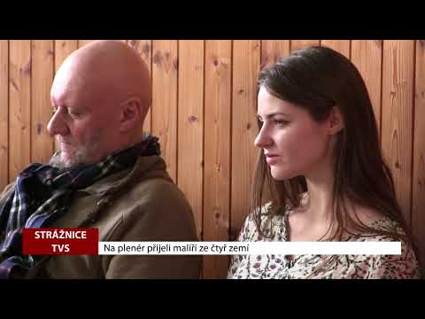 TVS Strážnice - Na plenér přijeli malíři ze čtyř zemí