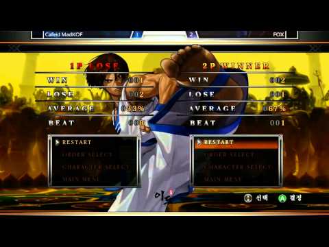 IGT 2014 KOF XIII Losers QuarterFinal Cafeid MadKof vs FOX