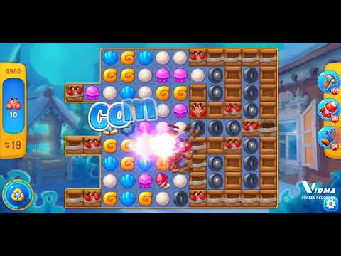 Fishdom. 4966 level no boosters and diamonds