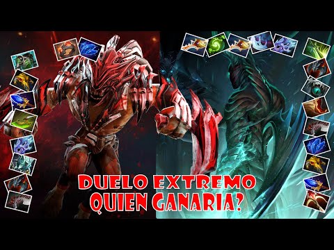 DUELO ÉPICO EN LATE GAME BLOODSEEKER VS TERRORBLADE GODADICO DOTA