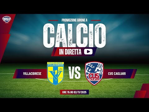 Calcio Promozione Gir. A - Villacidrese Calcio-Cus Cagliari (3-0)