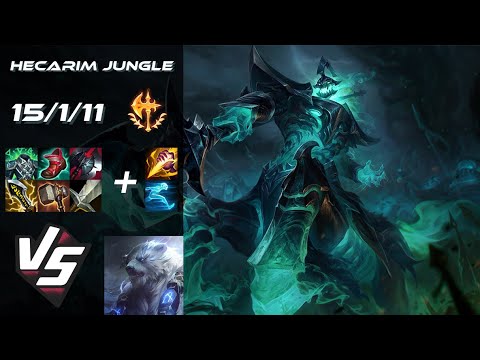 JUNGLE Hecarim vs Volibear - NA Grandmaster Patch 14.5.1