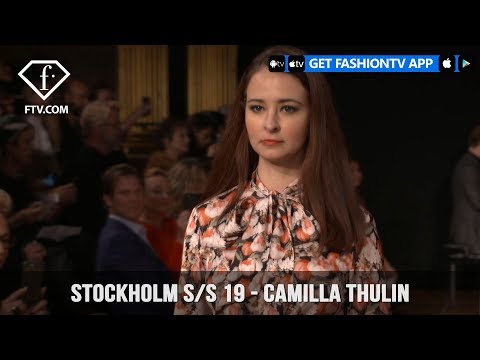 Camilla Thulin Stockholm Spring/Summer 2019 Vivd and Colorful Collection | FashionTV | FTV