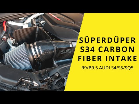 Sound Clips: 034Motorsport SüperDüper S34 Carbon Fiber Intake Systems for B9/B9.5 Audi S4/S5 & SQ5!