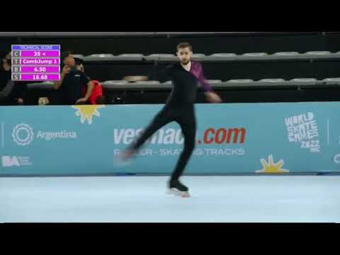 2022 WSG Artisticskating inline senior man SP Antonio Panfili (ITA)