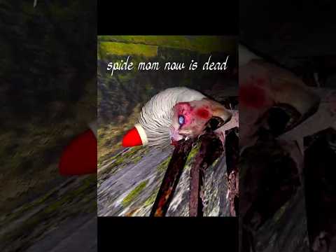 Killing Spider Mom in granny update 1.8  #granny #shorts #spidermom