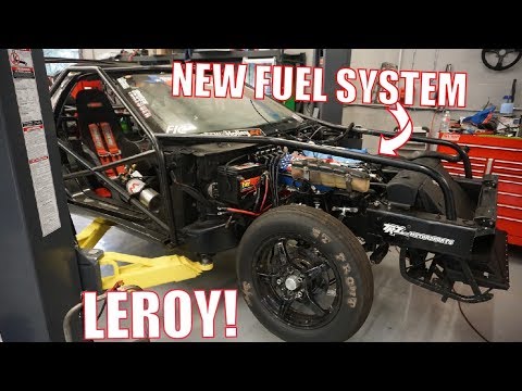 Cleetus McFarland & Motion Install ALL NEW Mechanical Fuel Pump System On LEROY the Corvette!