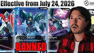 This Gundam Banlist is INSANE