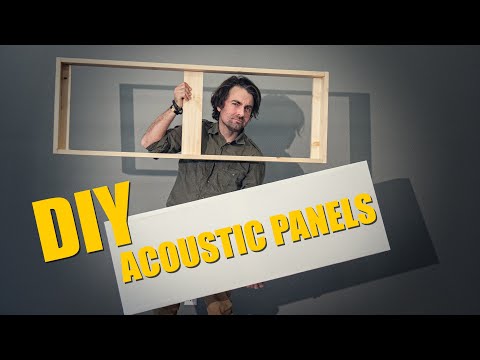 How to Make Pro Acoustic Sound Panels for CHEAP