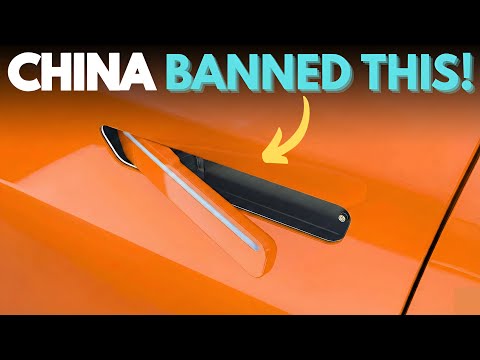 Why China Banned 🚫 Pop-out (Flush Door Handles) in Cars ? These HITECH Door Handles Killing people!