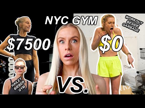 I Tried MOST EXPENSIVE & CHEAPEST Gym in New York *VS Models Workout*