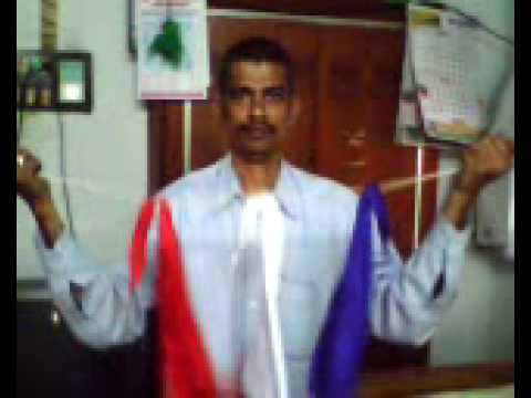MAGICIAN G.SREENIVAS :flash silks on a rope