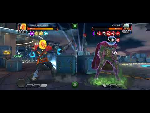 COSMIC GHOST RIDER VS MYSTERIO