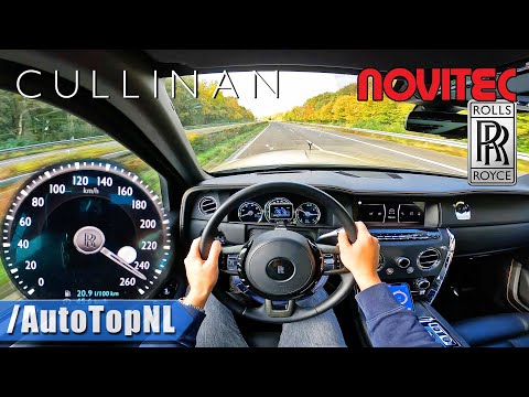 Thumbnail for 685HP ROLLS ROYCE CULLINAN NOVITEC | TOP SPEED on AUTOBAHN [NO SPEED LIMIT] by AutoTopNL by Limousine, FIA, Performance car, passa, rall, rally, Car, Sedans