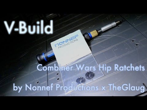 Nonnef Productions Combiner Wars Hip Ratchets for Optimus/Motormaster/Silverbolt - V-Build 75