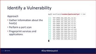 Using Metasploit class hosted by Eduonix