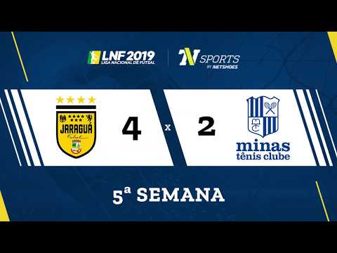 LNF2019 - Gols - 5r - Jaraguá 4 x 2 Minas