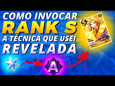 REVELADO MÉTODO DE COMO INVOCAR RANK S | SAINT SEIYA AWAKENING