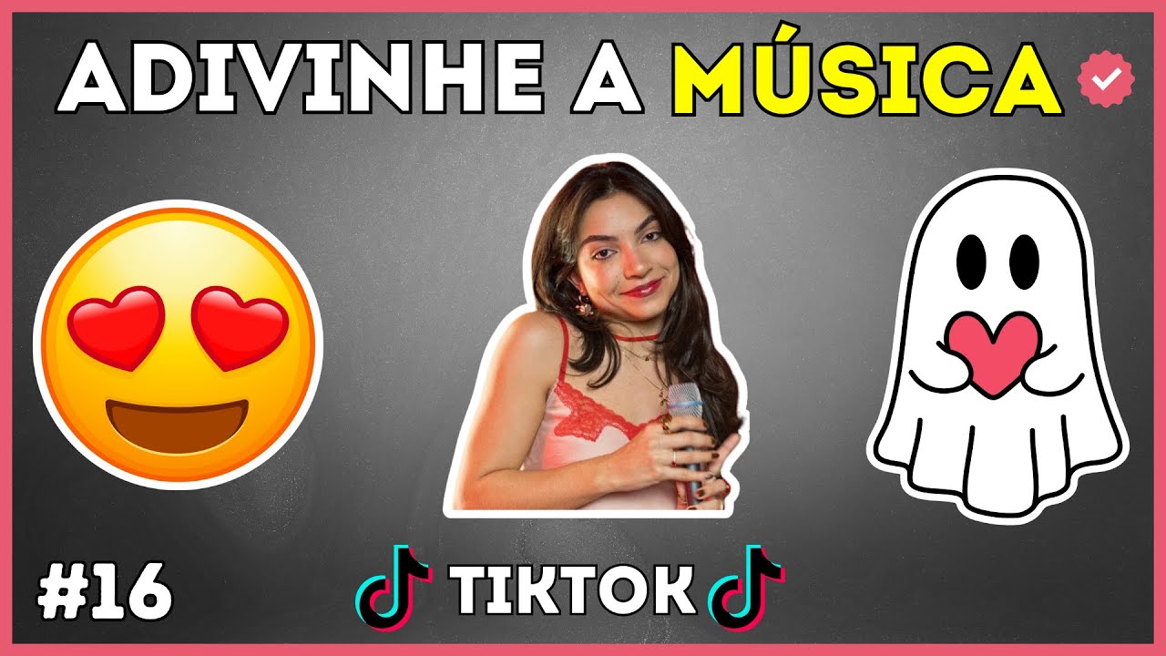 😱ADIVINHE A MÚSICA DO TIKTOK COM EMOJIS - COMPLETE A MÚSICA -  DANCE SE SOUBER -  FANTASMA