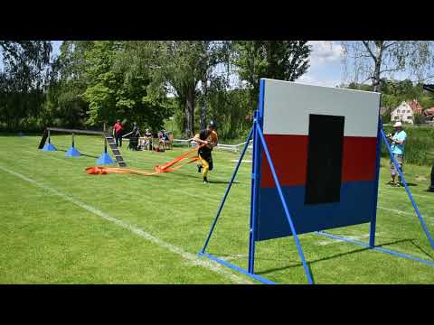 SDH Bechov - Okresní soutěž Kochánky 1.6.2019 - muži štafeta