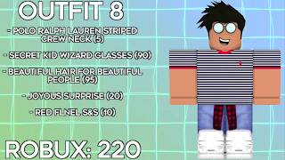 Top 10 Roblox Outfits Under 10 Robux Th Clip - 