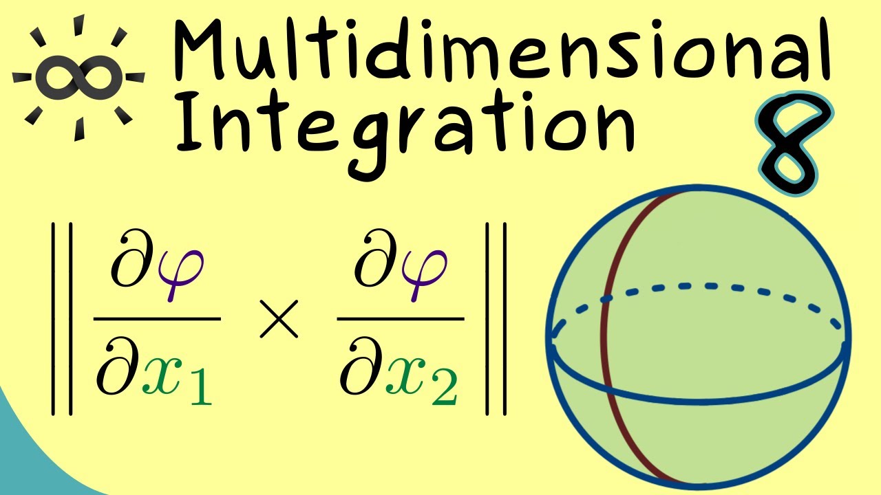 Multidimensional Integration 8 | Example of Surface Integral