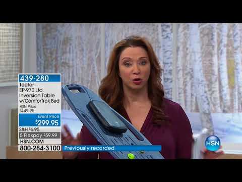 HSN | Teeter Inversion Fitness Solution 09.10.2017 - 10 PM