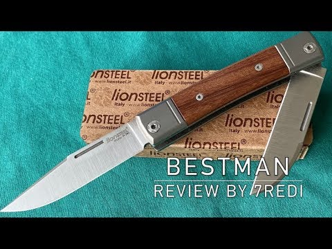 Lionsteel BESTman Santos Wood Review - The Best of the Modern Traditional's!