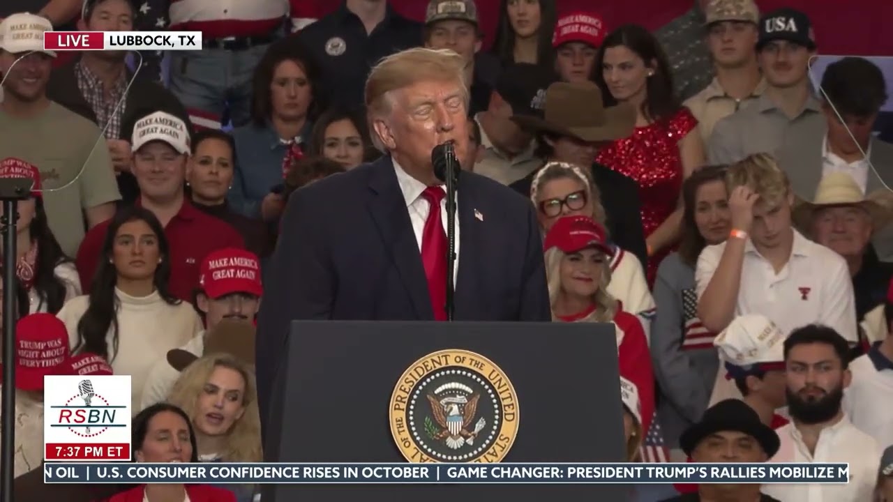 President Trump Slams Anti-American Policies Supported by James Talarico - 10/27/26
