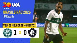 CORITIBA 1 X 0 REMO | MELHORES MOMENTOS | BRASILEIRÃO 2026