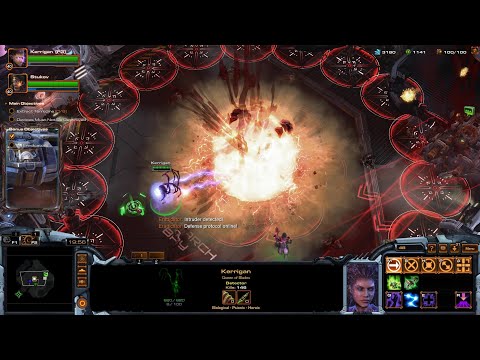 StarCraft 2 Kerrigan Covert Ops COOP Campaign Mission 5 - Night Terrors