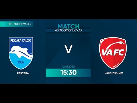 AFL20. 5x5. Day 4. Pescara - Valenciennes. 1 half