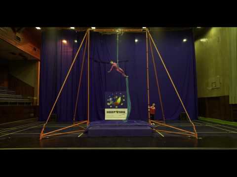 Diana Bandurkina -Silks Children Girls 10-14 A, Open European Championship of Aerial Acrobatics 2016