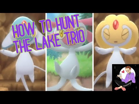 HOW TO SHINY HUNT THE LAKE TRIO! Mespirit, Uxie, and Azelf!-Pokemon BDSP