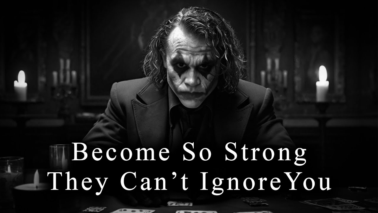 Become So STRONG They Can’t IGNORE You - JOKER SPEECH