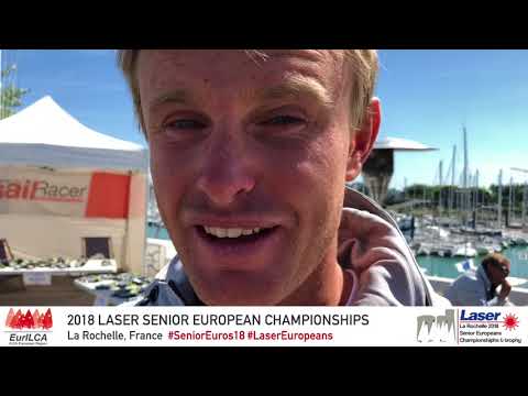 2018 Laser Senior Europeans - Day 5 - Jean Baptiste Bernaz FRA