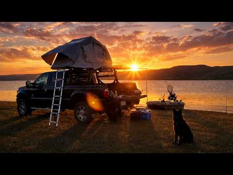 Jumping Sturgeon 24 Hr Lake Diefenbaker Catch n Cook